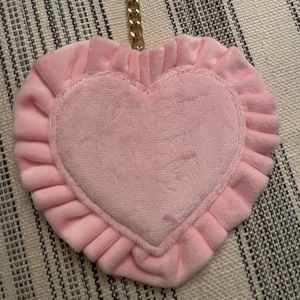 Stoney Clover heart charm keychain in Sunburst